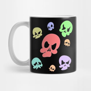 Colorful skulls Mug